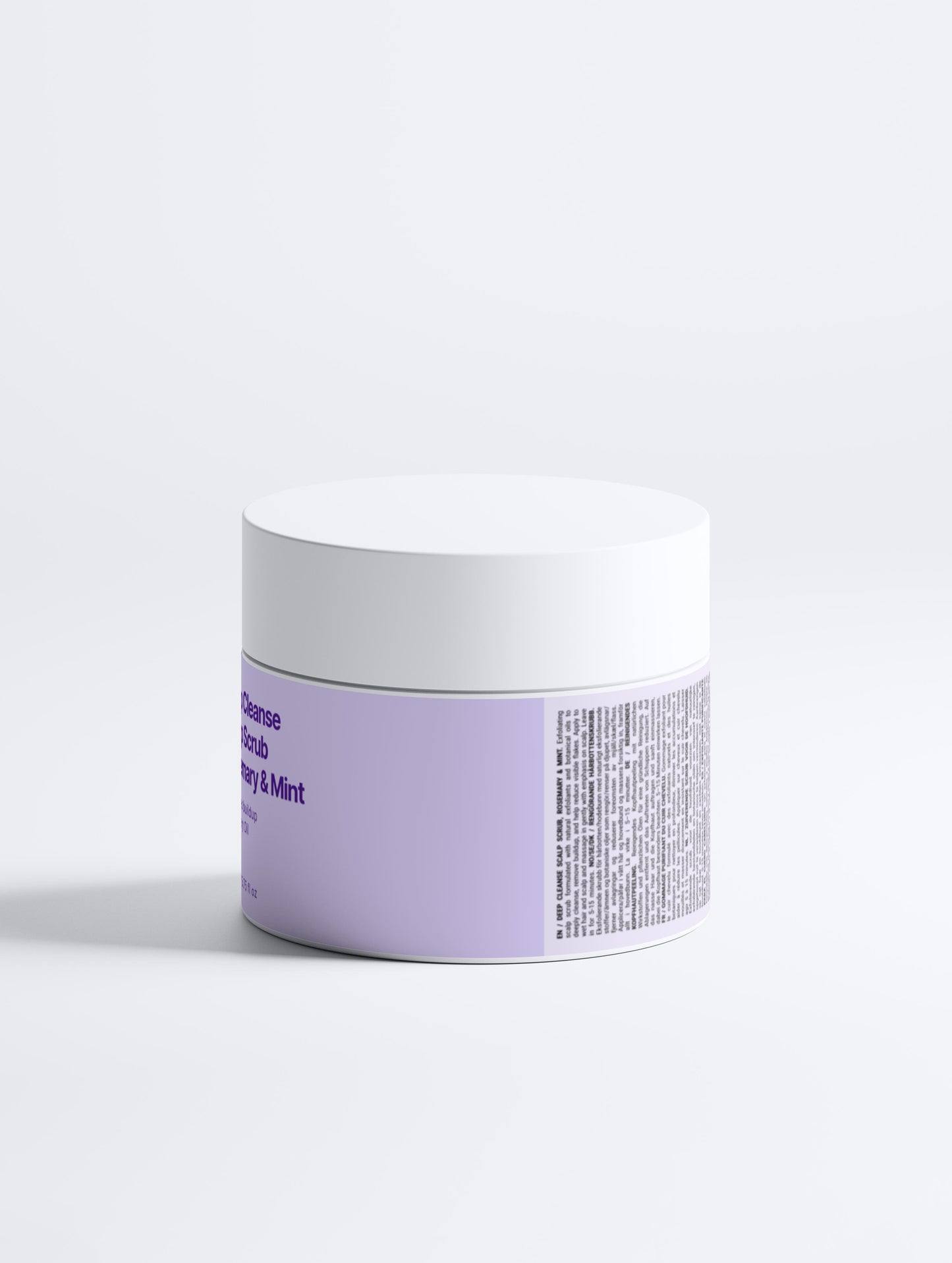 Deep Cleanse Scalp Scrub, Rosemary & Mint