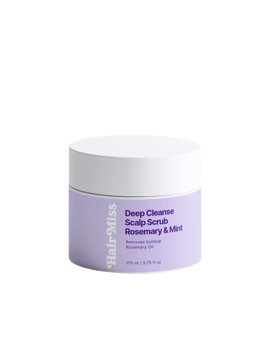 Deep Cleanse Scalp Scrub, Rosemary & Mint